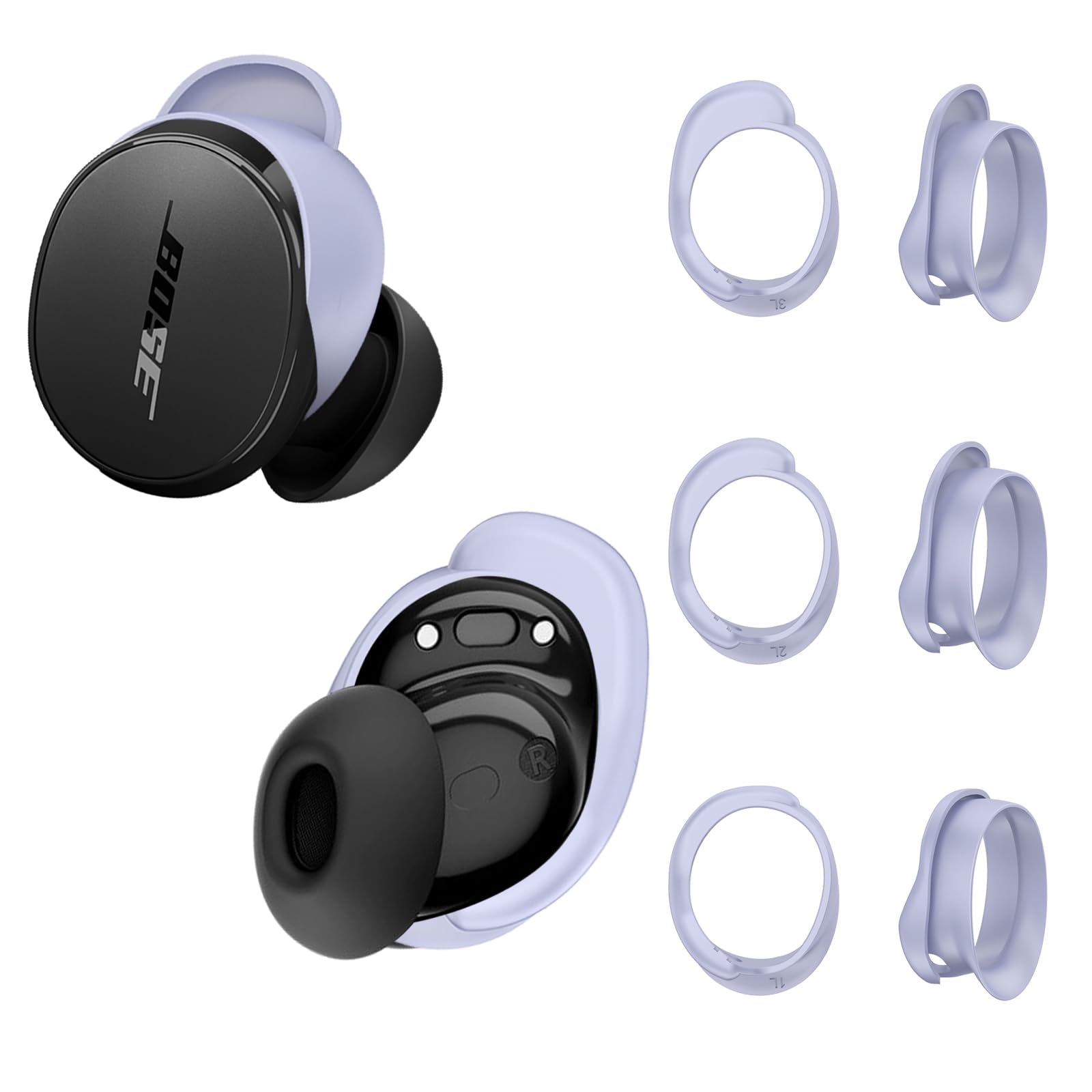 イヤホン bose ear tip kit Amazon.com: [3 Pairs] Ear Tips Covers for New Bose QuietComfort